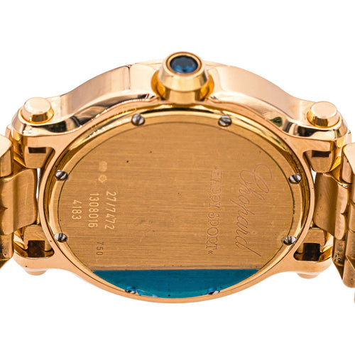 Montre Chopard Montre Happy Sport Or rose Diamant 58 Facettes 5076819RV