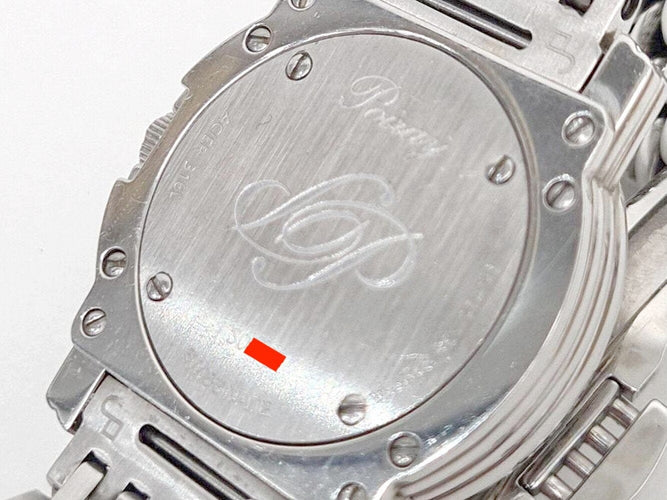 Montre montre POIRAY ma seconde 316l 29mm acier palladie quartz  lady 58 Facettes 272979