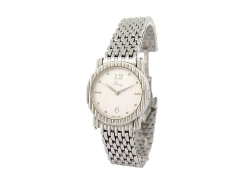 Montre montre POIRAY ma seconde 316l 29mm acier palladie quartz  lady 58 Facettes 272979