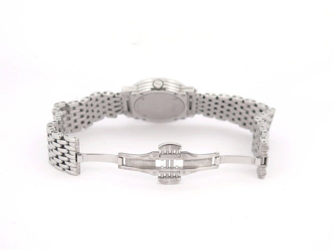 Montre montre POIRAY ma seconde 316l 29mm acier palladie quartz  lady 58 Facettes 272979