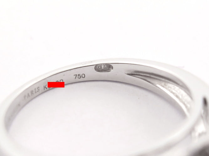 Bague 50 bague MAUBOUSSIN chance of love n5 diamant 0.5ct t50 en or blanc 18k 58 Facettes 272900