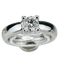 Bague 52 Solitaires - Bague solitaire en or blanc 18 carats et diamant 1,0 ct 58 Facettes 2343