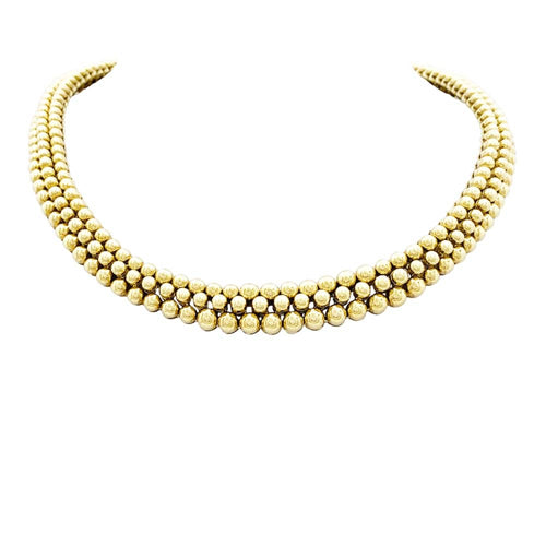 Collier Collier Boucheron, "Grains de Raisin", or jaune. 58 Facettes 35366