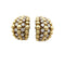 Boucles d'oreilles Boucles d'oreilles Boucheron, "Grain de raisin" en or jaune et diamants. 58 Facettes 35367