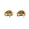 Boucles d'oreilles Boucles d'oreilles Boucheron, "Grain de raisin" en or jaune et diamants. 58 Facettes 35367