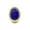 Bague 50 Bague Aldebert, or jaune lapis-lazuli et diamants.35055A 58 Facettes 35055