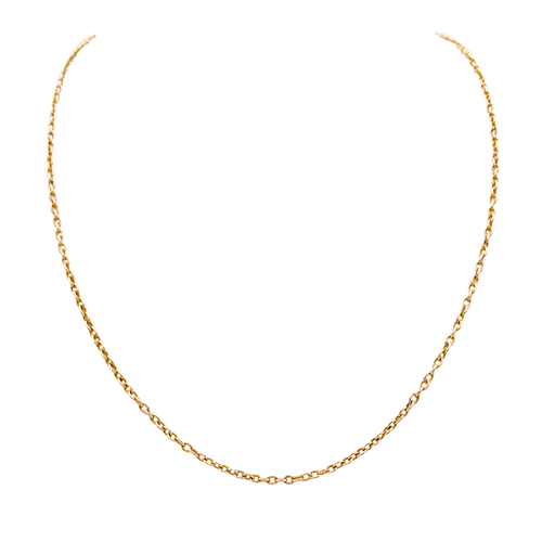 Collier Chaîne en or rose. 58 Facettes 35019