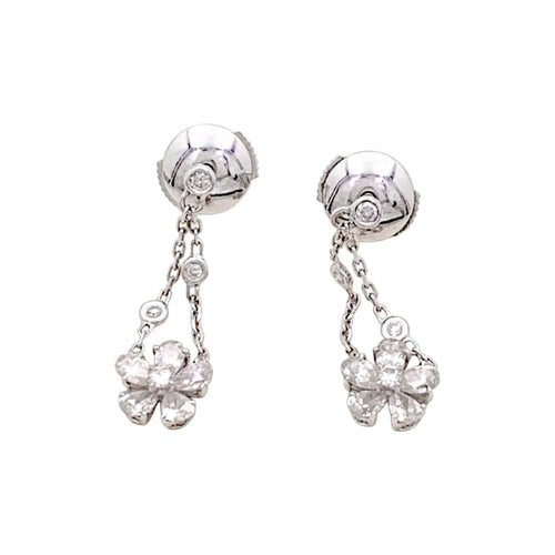 Boucles d'oreilles Boucles d'oreilles Messika , "Spring" or blanc, diamants. 58 Facettes 35383