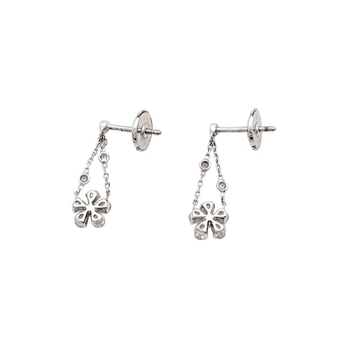 Boucles d'oreilles Boucles d'oreilles Messika , "Spring" or blanc, diamants. 58 Facettes 35383