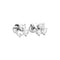 Boucles d'oreilles Boucles d'oreilles, platine et diamants. 58 Facettes 35346