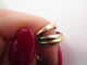 Pendentif bague CARTIER trinity pm 3 ors 18k t45 pendentif collier cordon y 58 Facettes 273069
