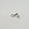 Boucles d'oreilles Boucles d'oreilles carrées en or blanc 18k serties de diamants 58 Facettes