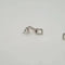 Boucles d'oreilles Boucles d'oreilles carrées en or blanc 18k serties de diamants 58 Facettes