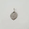 Pendentif Pendentif en or blanc 18 carats et diamants naturels 58 Facettes