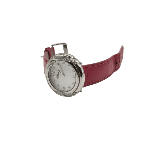 Montre Poiray - Montre Rive Droite en acier sertie de diamants 58 Facettes