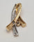 Pendentif Pendentif en or blanc et jaune 18 carats, diamants naturels 58 Facettes