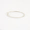 Boucles d'oreilles Créoles en or blanc et diamants 58 Facettes