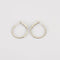 Boucles d'oreilles Boucles d'oreilles créoles en or blanc 18 carats et diamants 58 Facettes