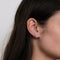 Boucles d'oreilles Boucles d'oreilles cœurs en or blanc et diamants 58 Facettes