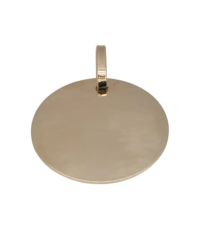 Pendentif Pendentif médaille en or jaune 18 carats 58 Facettes