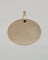 Pendentif Pendentif médaille en or jaune 18 carats 58 Facettes