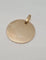 Pendentif Pendentif médaille en or jaune 18 carats 58 Facettes