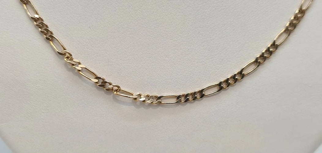 Collier Chaîne en or jaune 14 carats 58 Facettes