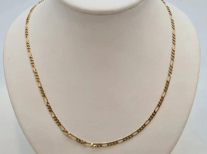 Collier Chaîne en or jaune 14 carats 58 Facettes