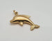 Pendentif Pendentif dauphin en or jaune 18 carats 58 Facettes