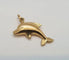 Pendentif Pendentif dauphin en or jaune 18 carats 58 Facettes