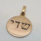 Pendentif Pendentif médaille en or jaune 18 carats 58 Facettes