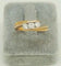 Bague 57 Bague lien en or jaune 18 carats et diamants 58 Facettes