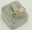 Bague 57 Bague lien en or jaune 18 carats et diamants 58 Facettes