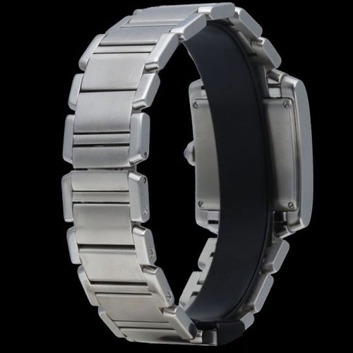 Montre Cartier Tank Française - Montre femme en acier, quartz 58 Facettes MT45317
