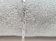 Bracelet Gourmette en or blanc 18 carats 58 Facettes
