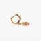 Boucles d'oreilles Boucles d'oreilles goutte en or rose et diamants 58 Facettes