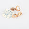 Boucles d'oreilles Boucles d'oreilles goutte en or rose et diamants 58 Facettes