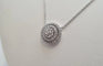 Collier Collier en or blanc 18 carats et diamants 58 Facettes