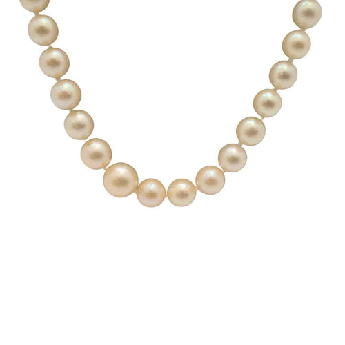 Collier Collier en or jaune 18 carats et perle de culture 58 Facettes