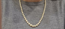 Collier Collier en or jaune 18 carats et perle de culture 58 Facettes