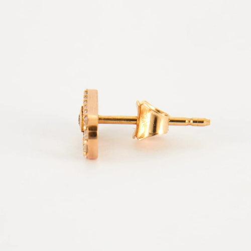 Boucles d'oreilles Boucles d'oreilles en or jaune et diamants 58 Facettes