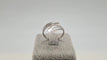 Bague 55 Bague en or blanc 18 carats 58 Facettes
