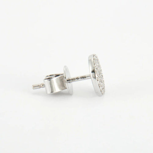 Boucles d'oreilles Boucles d'oreilles en or blanc et diamants 58 Facettes