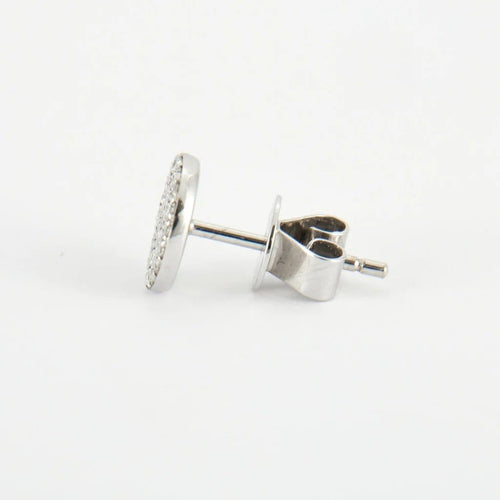 Boucles d'oreilles Boucles d'oreilles en or blanc et diamants 58 Facettes