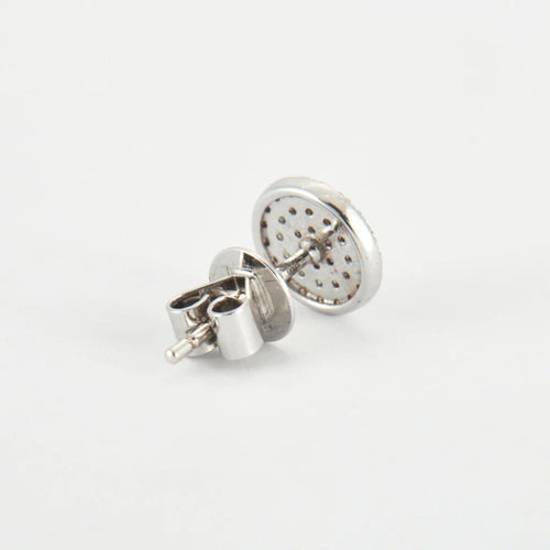 Boucles d'oreilles Boucles d'oreilles en or blanc et diamants 58 Facettes