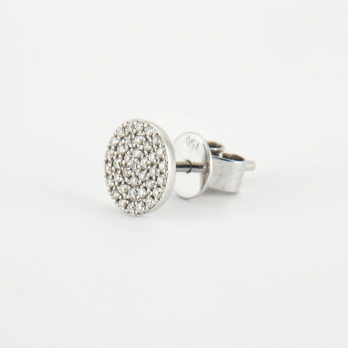 Boucles d'oreilles Boucles d'oreilles en or blanc et diamants 58 Facettes