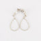 Boucles d'oreilles Boucles d'oreilles en or blanc et diamants 58 Facettes