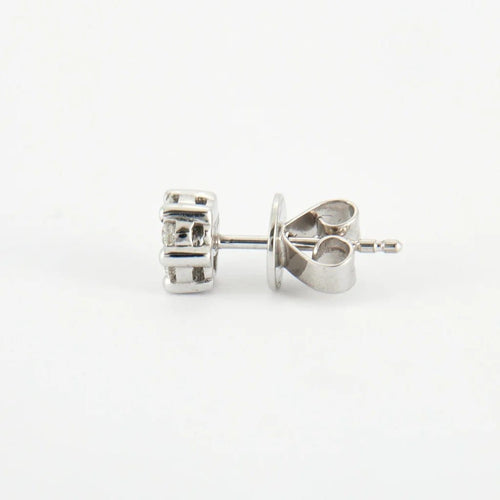 Boucles d'oreilles Boucles d'oreilles en or blanc et diamants 58 Facettes