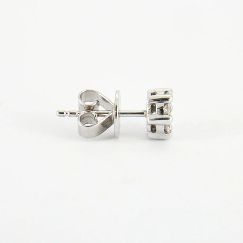 Boucles d'oreilles Boucles d'oreilles en or blanc et diamants 58 Facettes