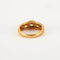 Bague 55 Bague en or jaune 18 ct et diamants 58 Facettes